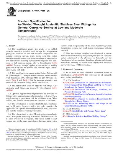 Standards PDF Cover Page