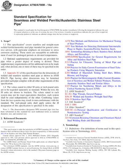 Standards PDF Cover Page