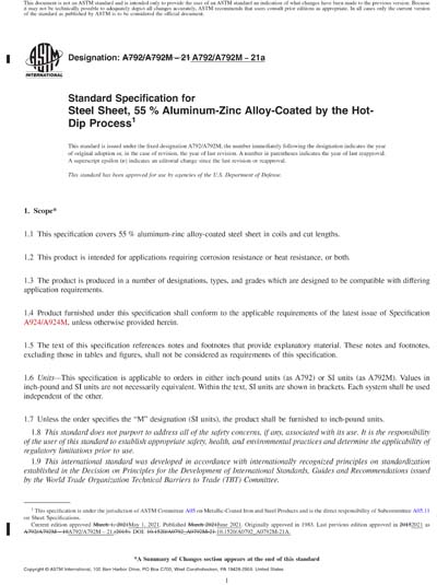 Standards PDF Cover Page