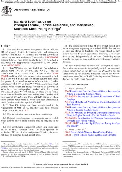 Standards PDF Cover Page