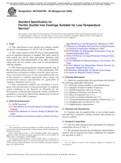 Standards PDF Cover Page