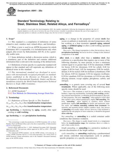 Standards PDF Cover Page