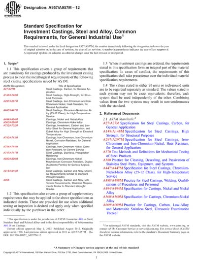 Standards PDF Cover Page