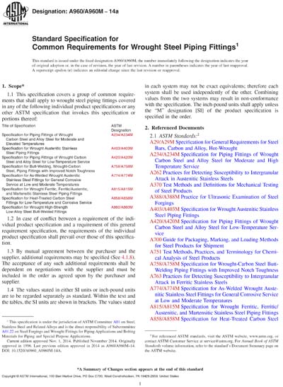 Standards PDF Cover Page