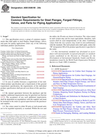 Standards PDF Cover Page