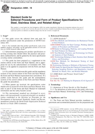 Standards PDF Cover Page