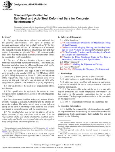 Standards PDF Cover Page
