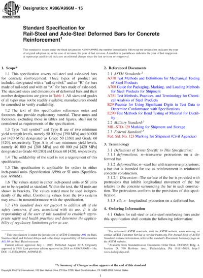 Standards PDF Cover Page