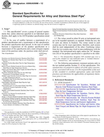 Standards PDF Cover Page