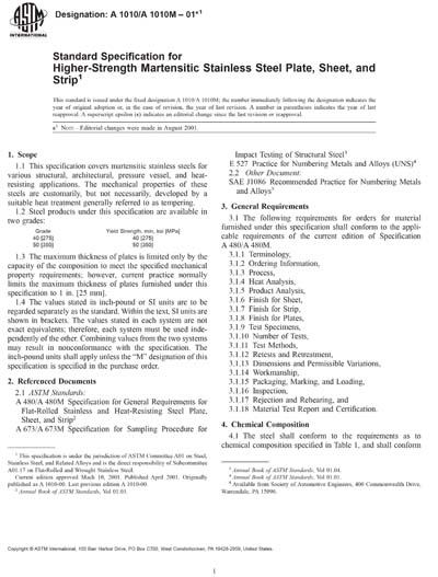 Standards PDF Cover Page