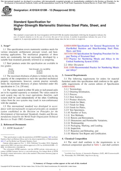 Standards PDF Cover Page