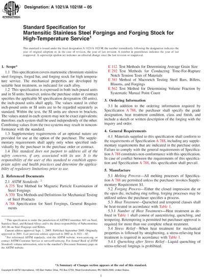 Standards PDF Cover Page