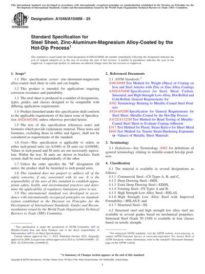 Standards PDF Cover Page
