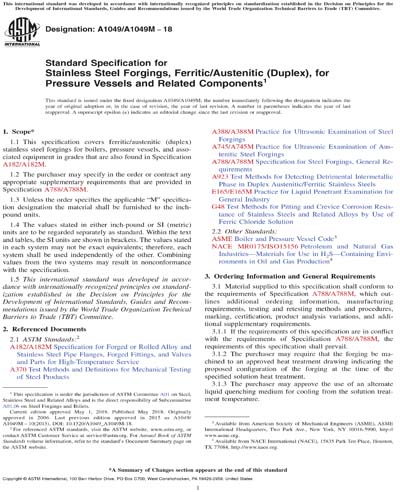 Standards PDF Cover Page