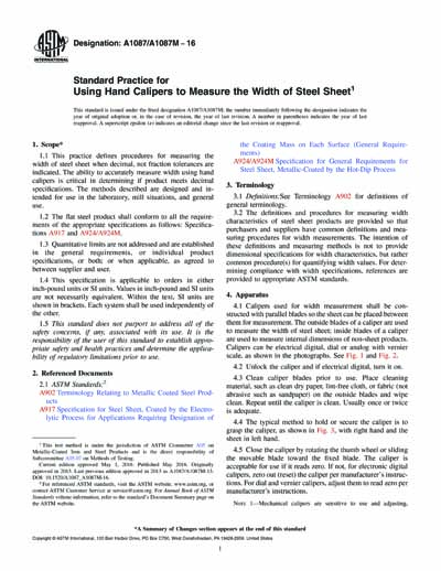 Standards PDF Cover Page