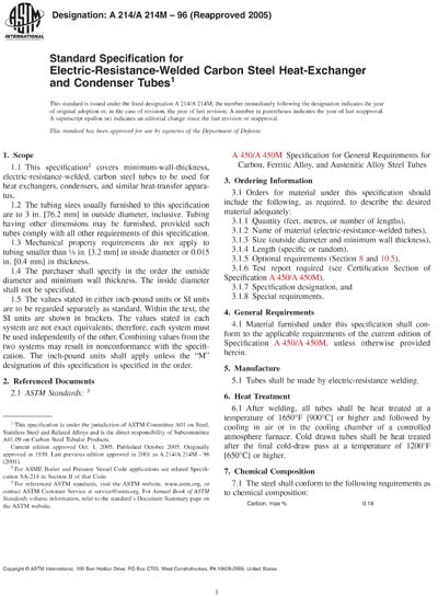 Standards PDF Cover Page