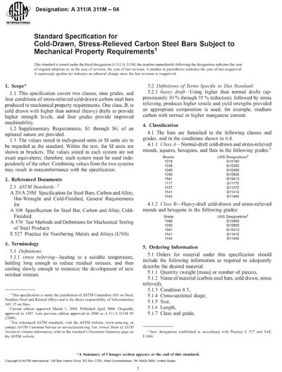Standards PDF Cover Page