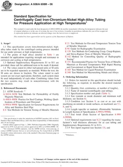 Standards PDF Cover Page