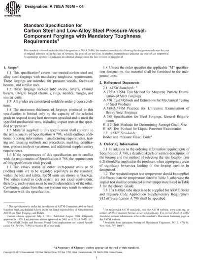 Standards PDF Cover Page