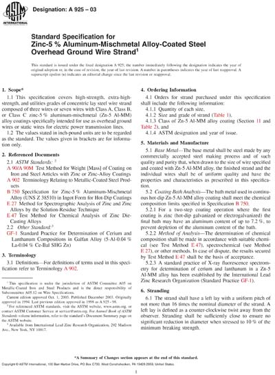 Standards PDF Cover Page