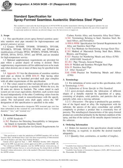Standards PDF Cover Page