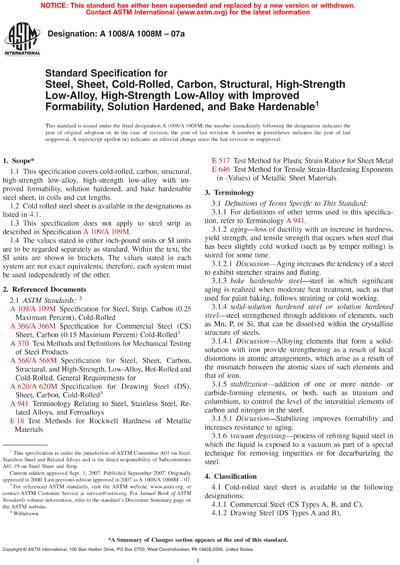 Standards PDF Cover Page