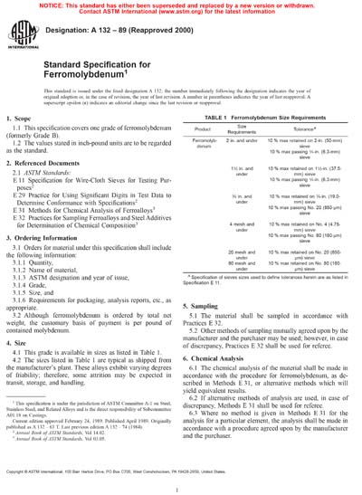 Standards PDF Cover Page