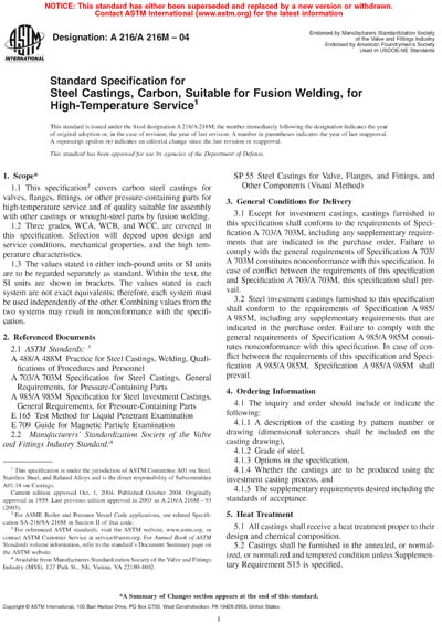 Standards PDF Cover Page