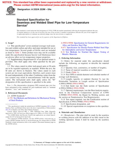 Standards PDF Cover Page