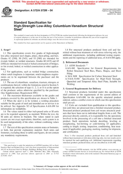 Standards PDF Cover Page