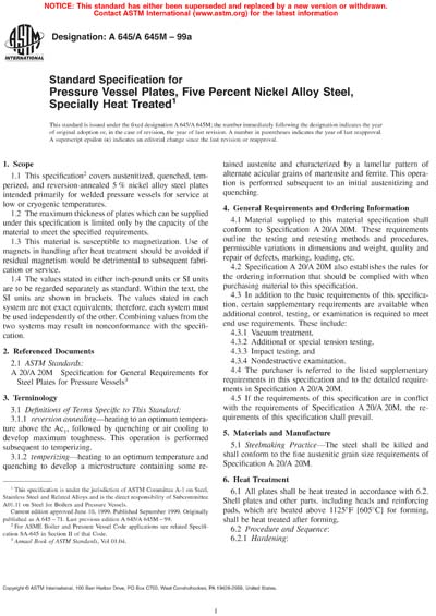 Standards PDF Cover Page