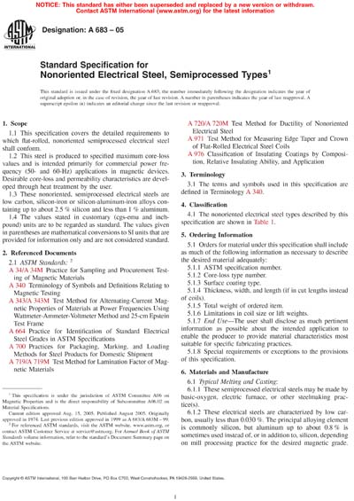 Standards PDF Cover Page