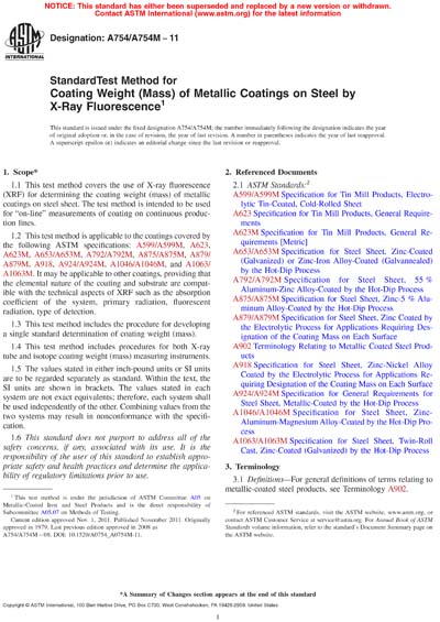 Standards PDF Cover Page