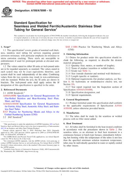 Standards PDF Cover Page