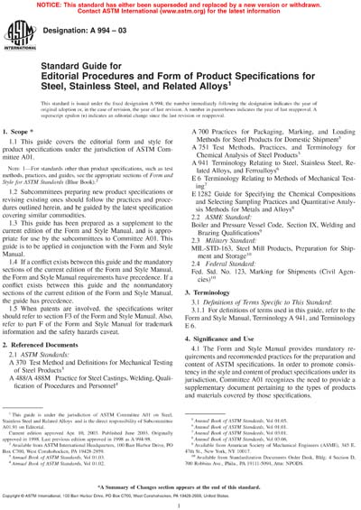 Standards PDF Cover Page
