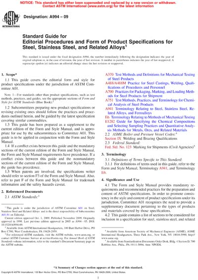 Standards PDF Cover Page