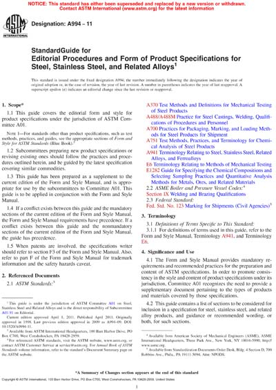 Standards PDF Cover Page