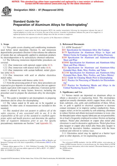 Standards PDF Cover Page