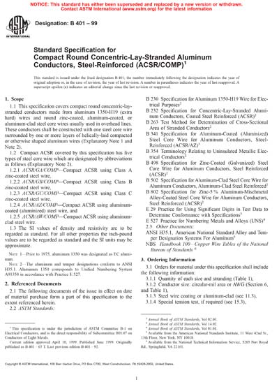 ASTM B401-99 - Standard Specification for Compact Round Concentric-Lay ...