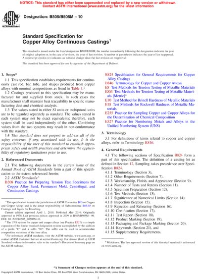 Standards PDF Cover Page