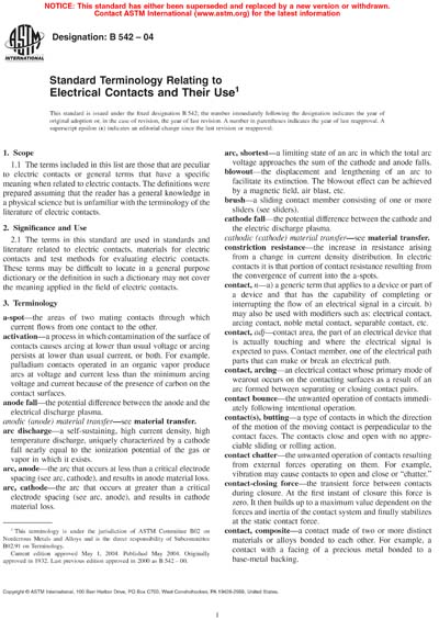 Standards PDF Cover Page