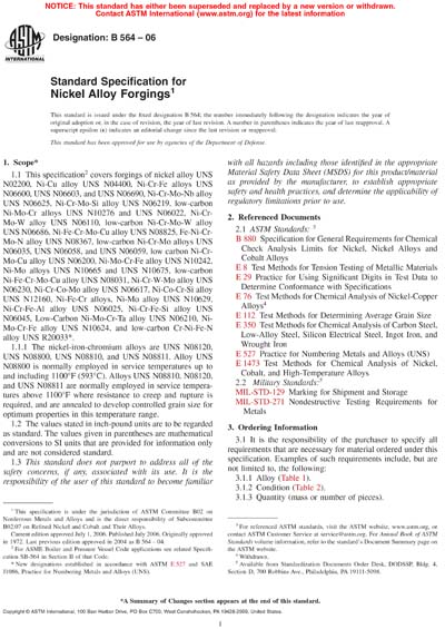Standards PDF Cover Page