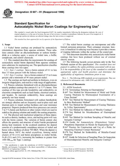 Standards PDF Cover Page