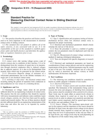 Standards PDF Cover Page