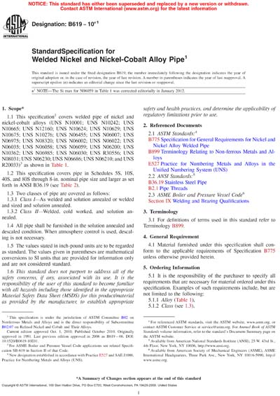Standards PDF Cover Page