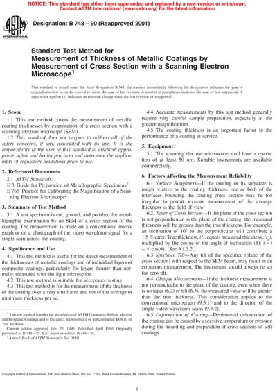 Standards PDF Cover Page
