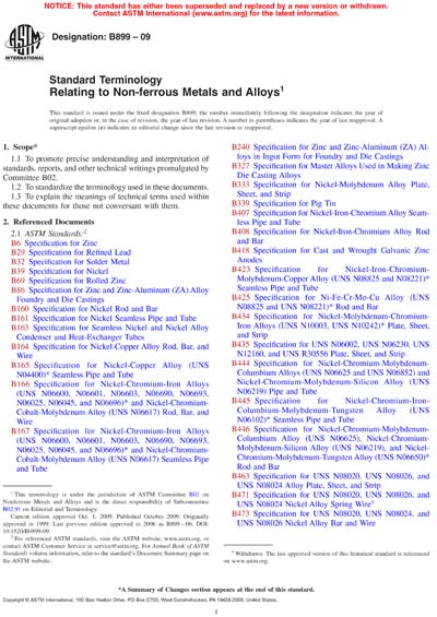 Standards PDF Cover Page