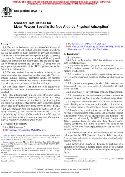 Standards PDF Cover Page