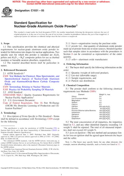Standards PDF Cover Page