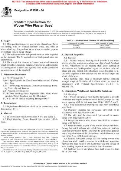 Standards PDF Cover Page